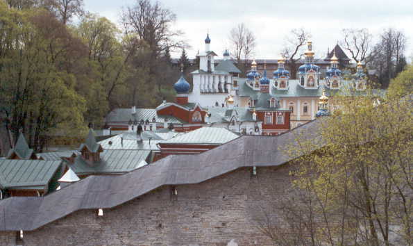 Печорский монастырь. Вид со смотровой площадки